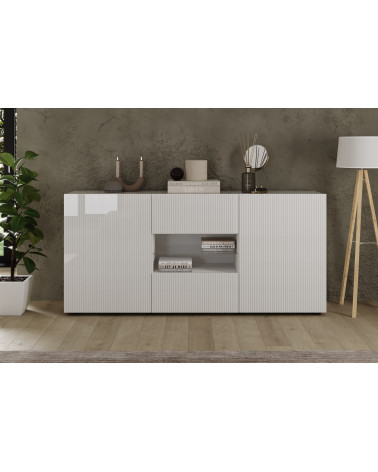 TV-meubel corte II.black - Woonkamerdecoratie