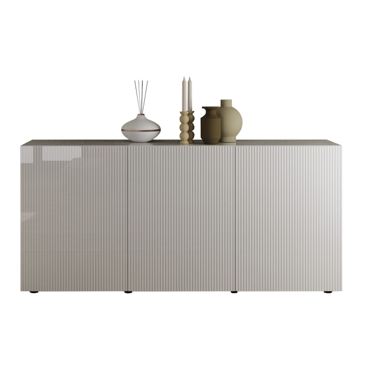 Aparador Rio blanco de 3 puertas - 181 x 42 x 84 cm