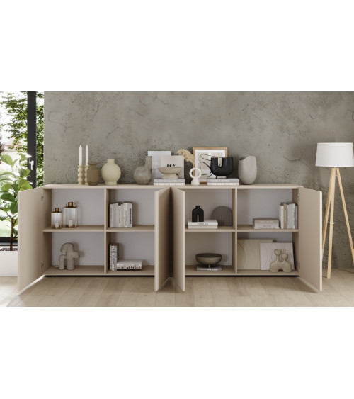 TV-meubel corte II.black - Woonkamerdecoratie