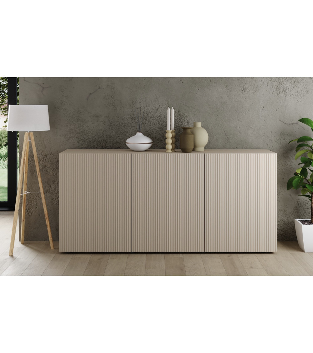 TV-meubel corte II.black - Woonkamerdecoratie