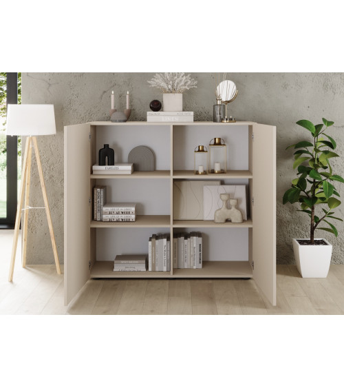 Suporte para TV corte II.black - Decoração de sala de estar