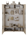 Ensemble Rio cashmere - Buffet & Vitrine vitrée
