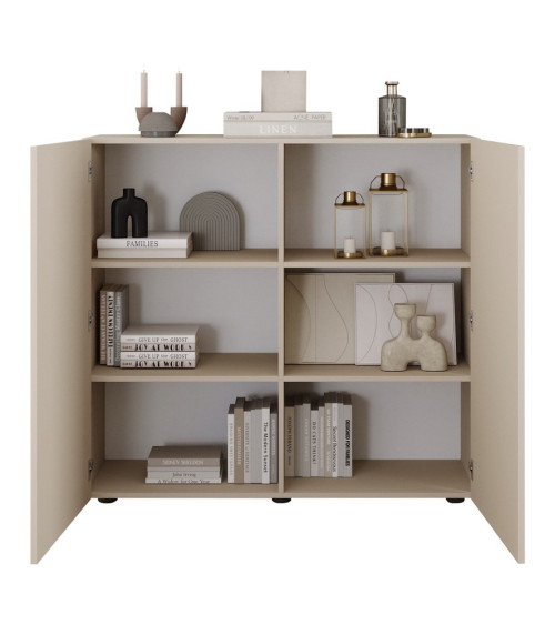 TV-meubel corte II.black - Woonkamerdecoratie