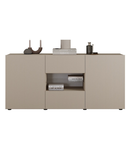 Ensemble Rio cashmere - meuble TV & buffet & vitrine