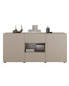 Conjunto Rio Cashmere - mueble TV, aparador y vitrina