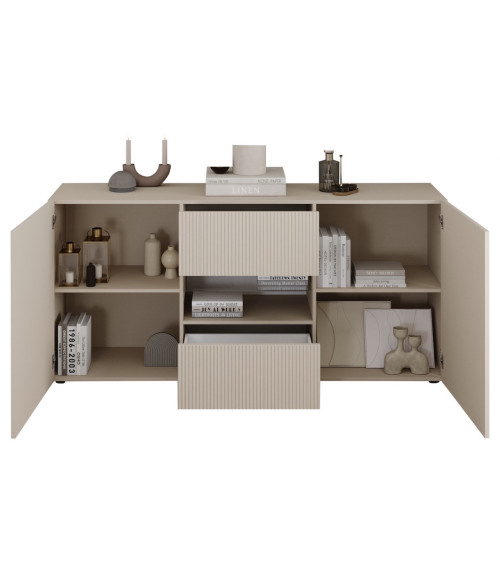 Ensemble meuble TV corte II.noir - Décoration séjour