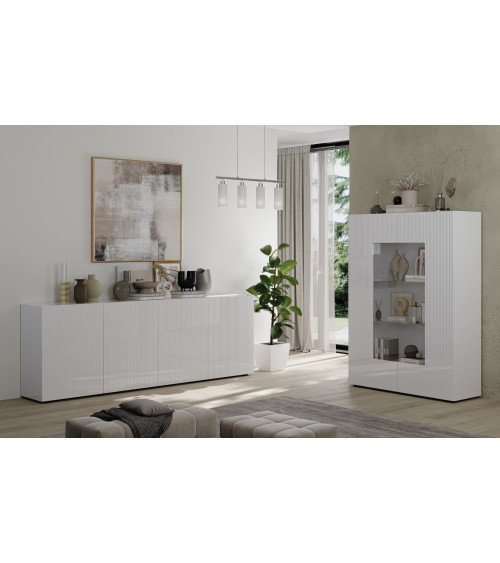 Ensemble meuble TV corte II.noir - Décoration séjour