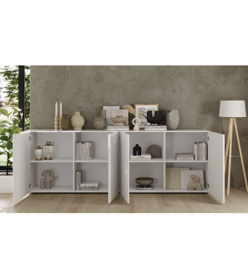 TV-meubel corte II.black - Woonkamerdecoratie