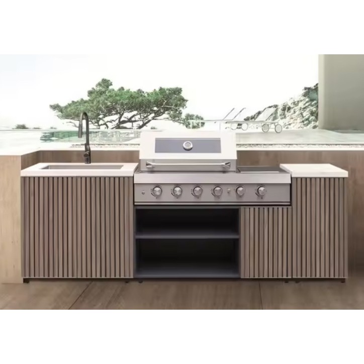 BBQ Lior buitenkeuken - 243,5 × 61 × H90 cm