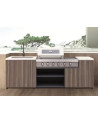 Cuisine d'éxtérieur BBQ Lior - 243,5 × 61 × H90 cm