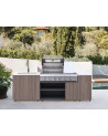 BBQ Lior buitenkeuken - 243,5 × 61 × H90 cm