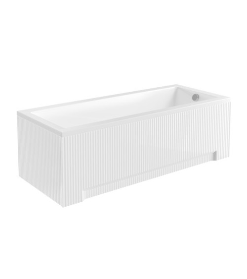 Vasca da bagno Modern scanalata 170x55 cm