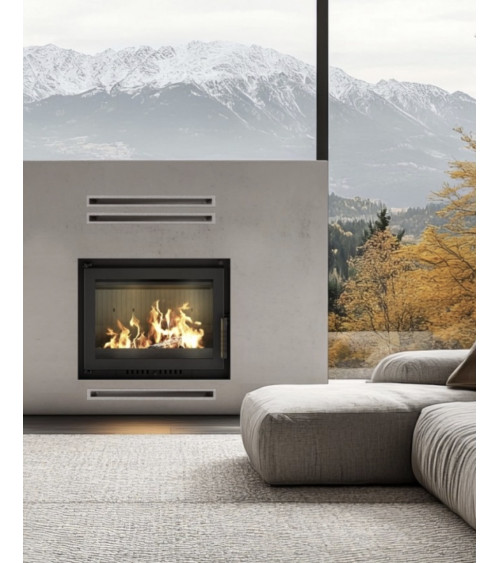 copy of Fogão a lenha creme+ forno TAURUS 52 cm