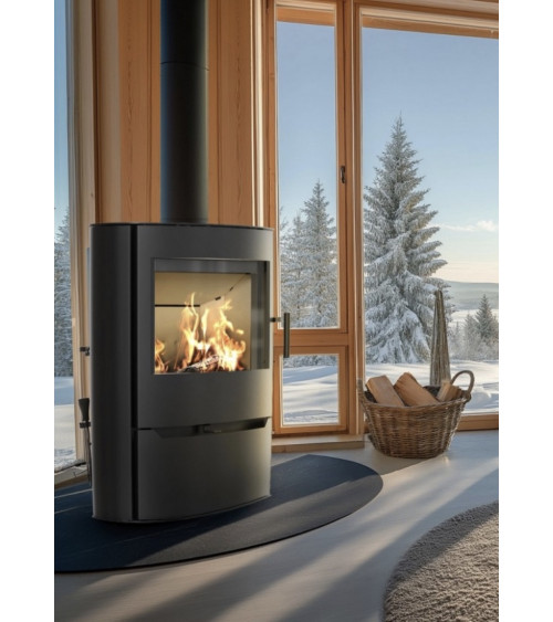 Estufa de leña Jonh ILDNORD RENVIK 10 kW