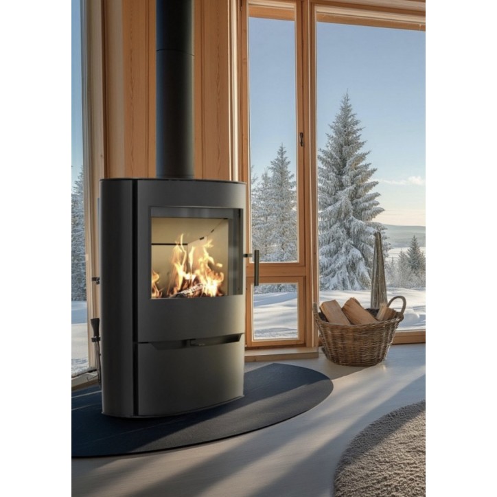 Poêle à bois Jonh ILDNORD RENVIK 10kW Ø 150