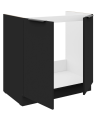 Cucina Siena nera 260 cm
