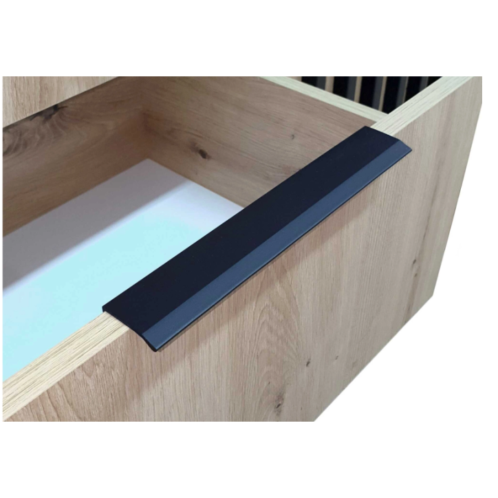 Armoire MELODIE 155 cm anthracite