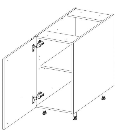 copy of Cozinha Siena preta 260 cm