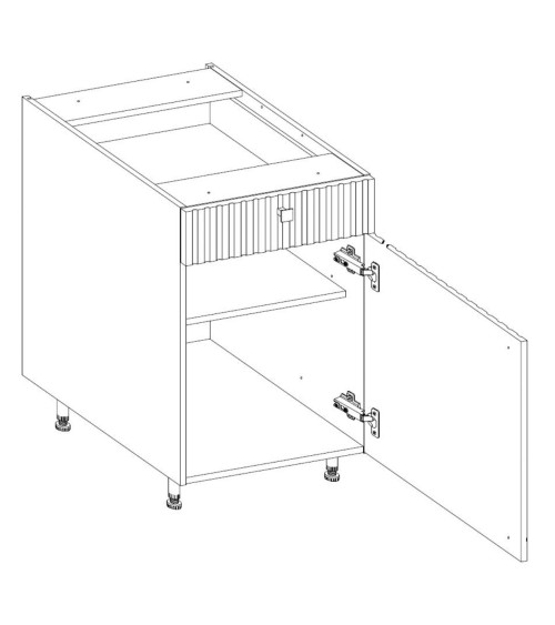 copy of Cozinha Siena preta 260 cm