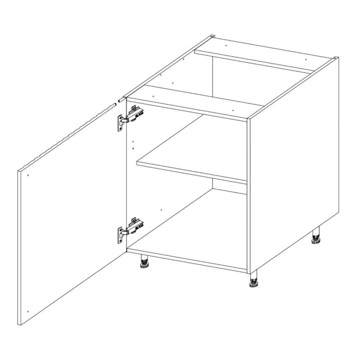 copy of Cozinha Siena preta 260 cm