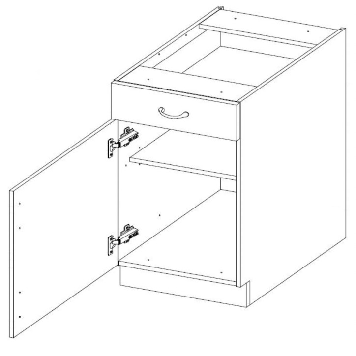 copy of Cozinha Siena preta 260 cm
