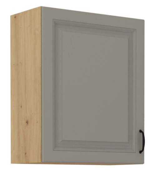 Cuisine Delos beige gris et chêne – 250 cm