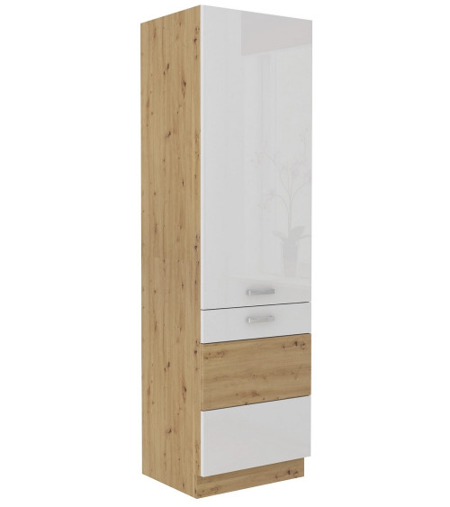 Cuisine Alpine blanc & chêne 335 cm