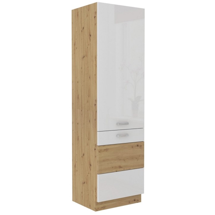 Cuisine Alpine blanc & chêne 335 cm