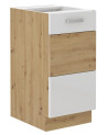 Cucina Alpine bianca & rovere 335 cm