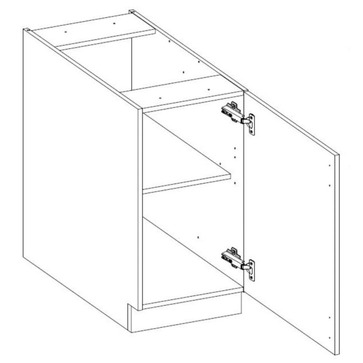 copy of Cozinha Siena preta 260 cm
