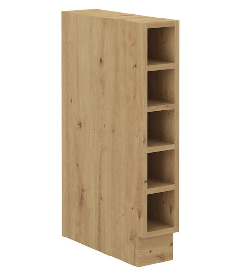 Cocina Alpine blanco & roble 335 cm