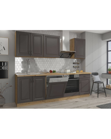 copy of Cozinha Siena preta 260 cm