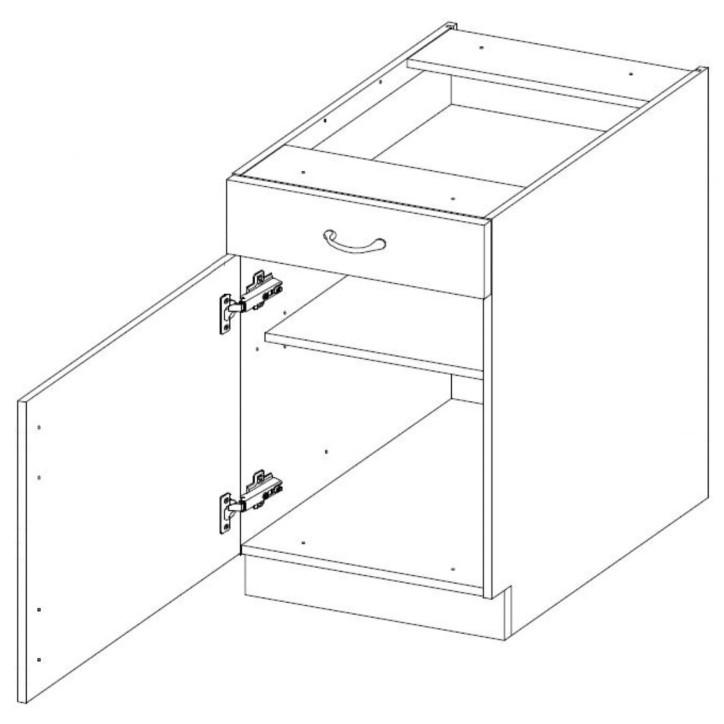 copy of Cozinha Siena preta 260 cm