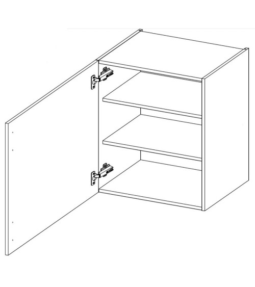 Cuisine Style gris scandinave - 250cm