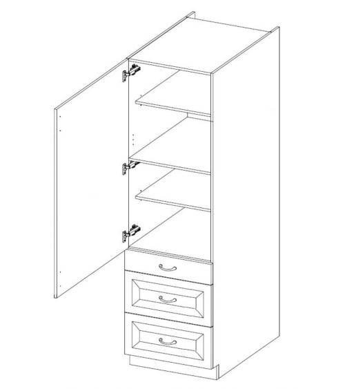 copy of Cozinha Siena preta 260 cm