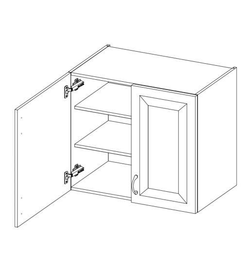 Cuisine Kea gris scandinave - 240cm