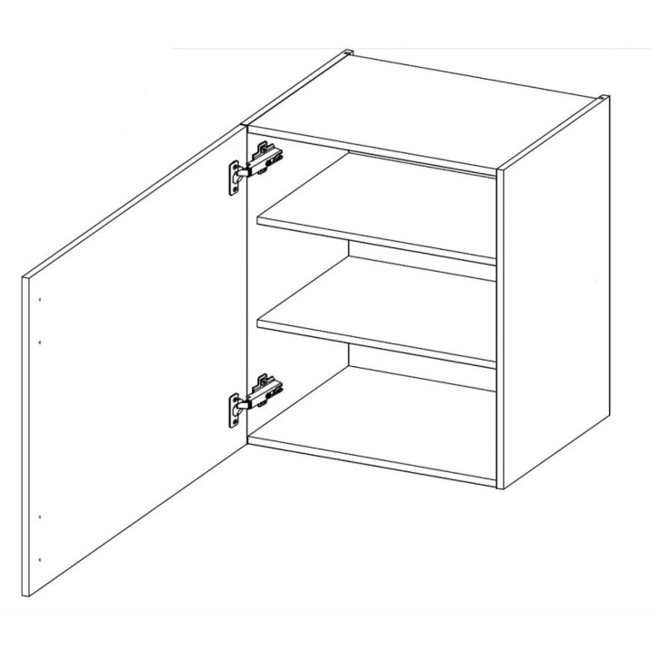 Cuisine Tilos gris cendré - 250cm