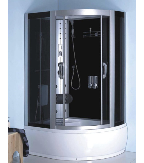 Cabine de douche hydromassante 120cm - Édena