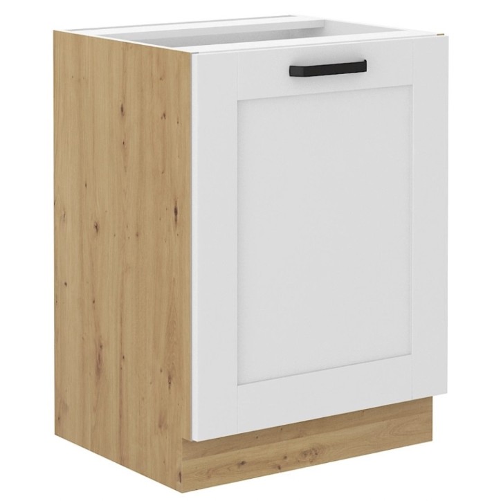 Cucina Luis bianca e rovere artisan 290x260 cm