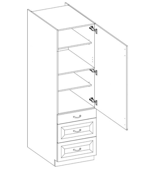 copy of Cozinha Siena preta 260 cm