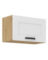 Cucina Luis bianca e rovere artisan 290x260 cm