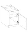 Cucina Scandi bianca e rovere 265x300x180 cm