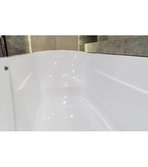 Baño puerta EULALIE 140/150/160 x76x60 cm para personas con movilidad reducida - bañera de diseño - muebles de baño