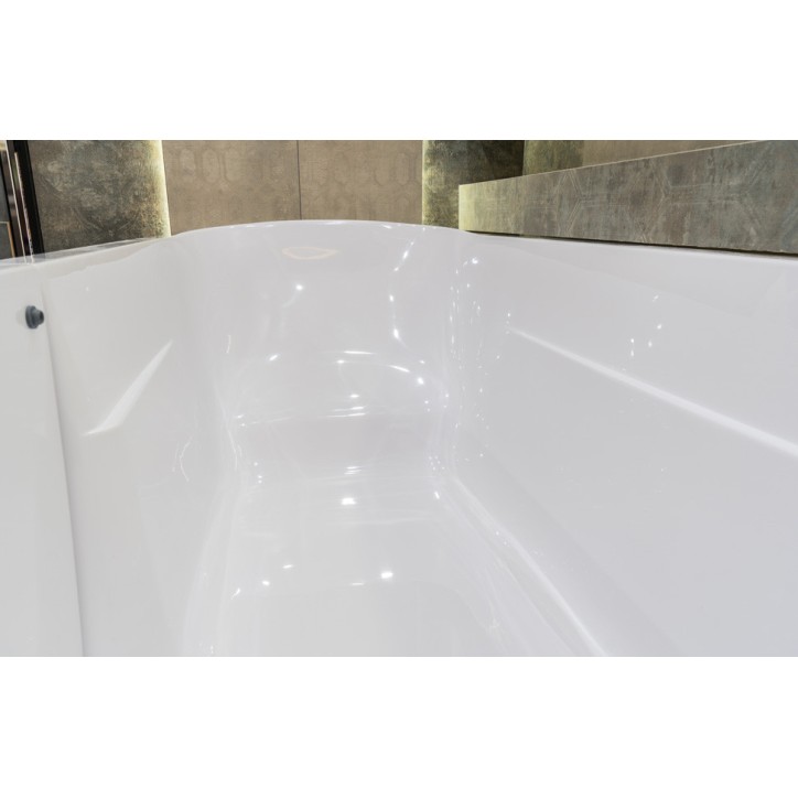 Baignoire à porte EULALIE porte à droite 140/150/160/170 x76x60 cm