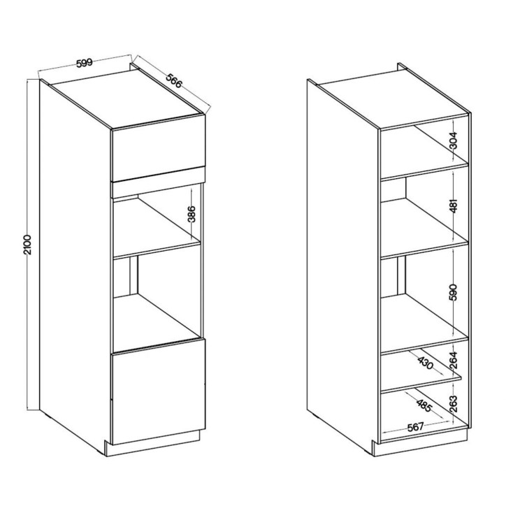 Cocina Milo 230x370 cm