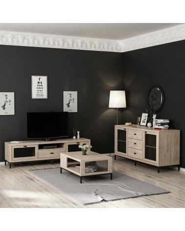 Salon complet ZEUS Modern pin et gris