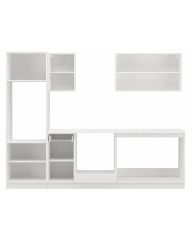 Cocina Toni 260 cm blanco / matera
