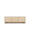 Mueble de Tv Bari roble claro - 168x52x39 cm