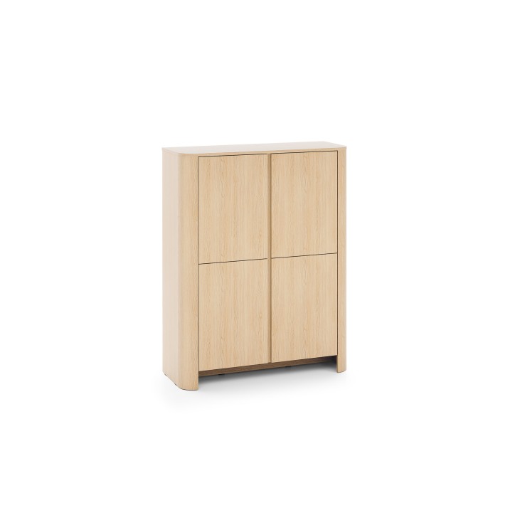 Cómoda Bari roble - 103x132x39 cm