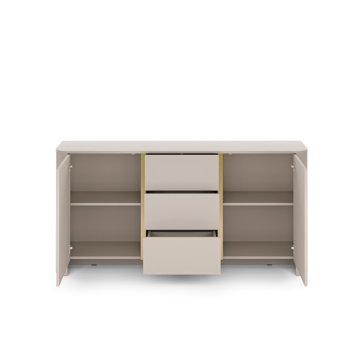 Mobile da soggiorno Bari cachemire - 168x84x39 cm